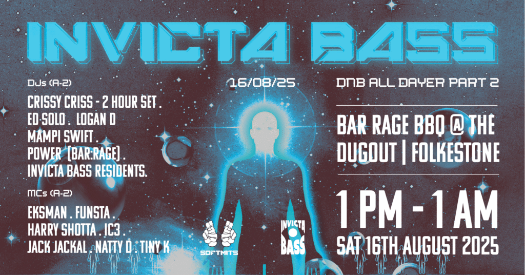 Invicta Bass DNB All Dayer - Part 2 Folkestone 16th August 2025 - Barrage BBQ