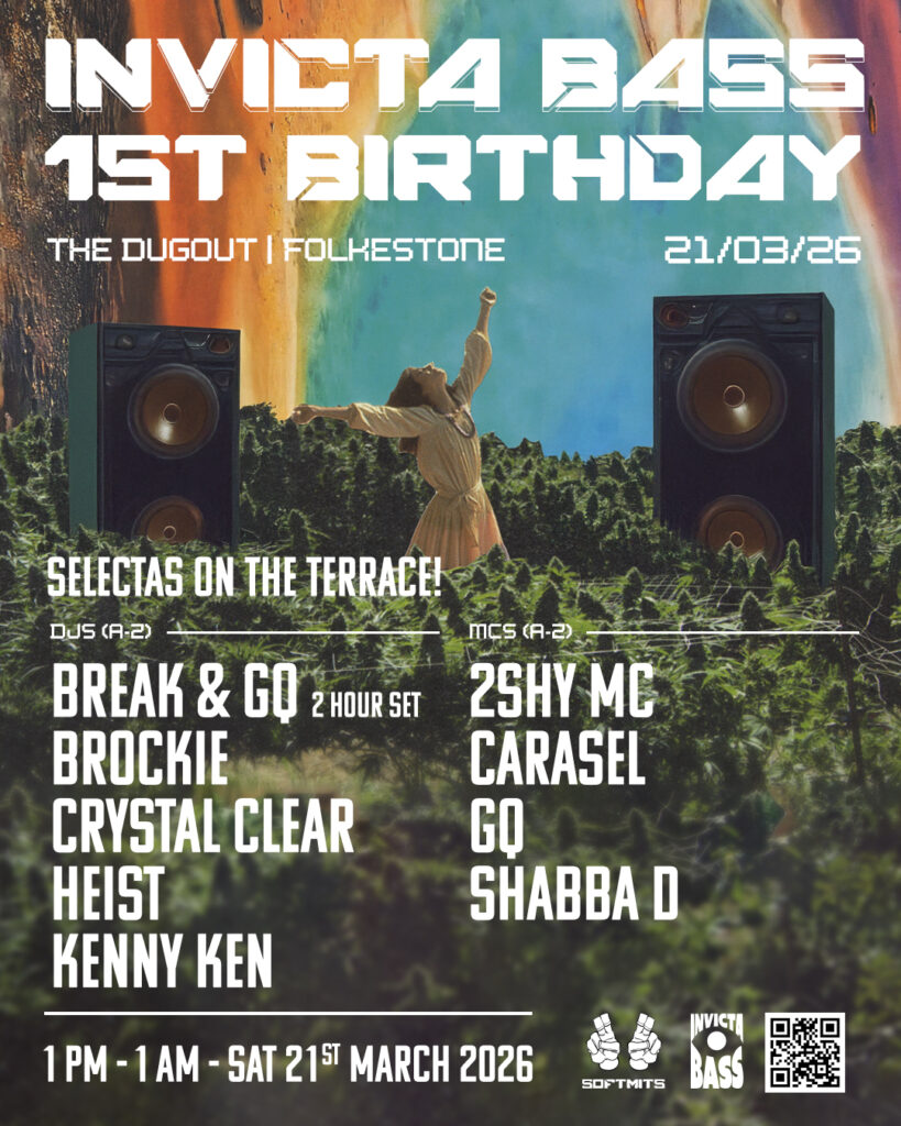 incoming events Invicta Bass selecta's on the terrace 21st March