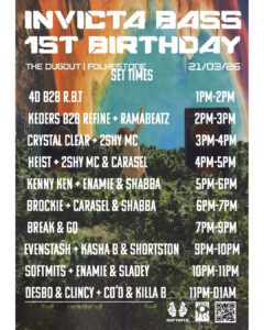 invicta bass set times