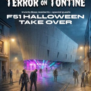 Terror on Tontine - F51 Halloween Takeover 2026 Flyer 1